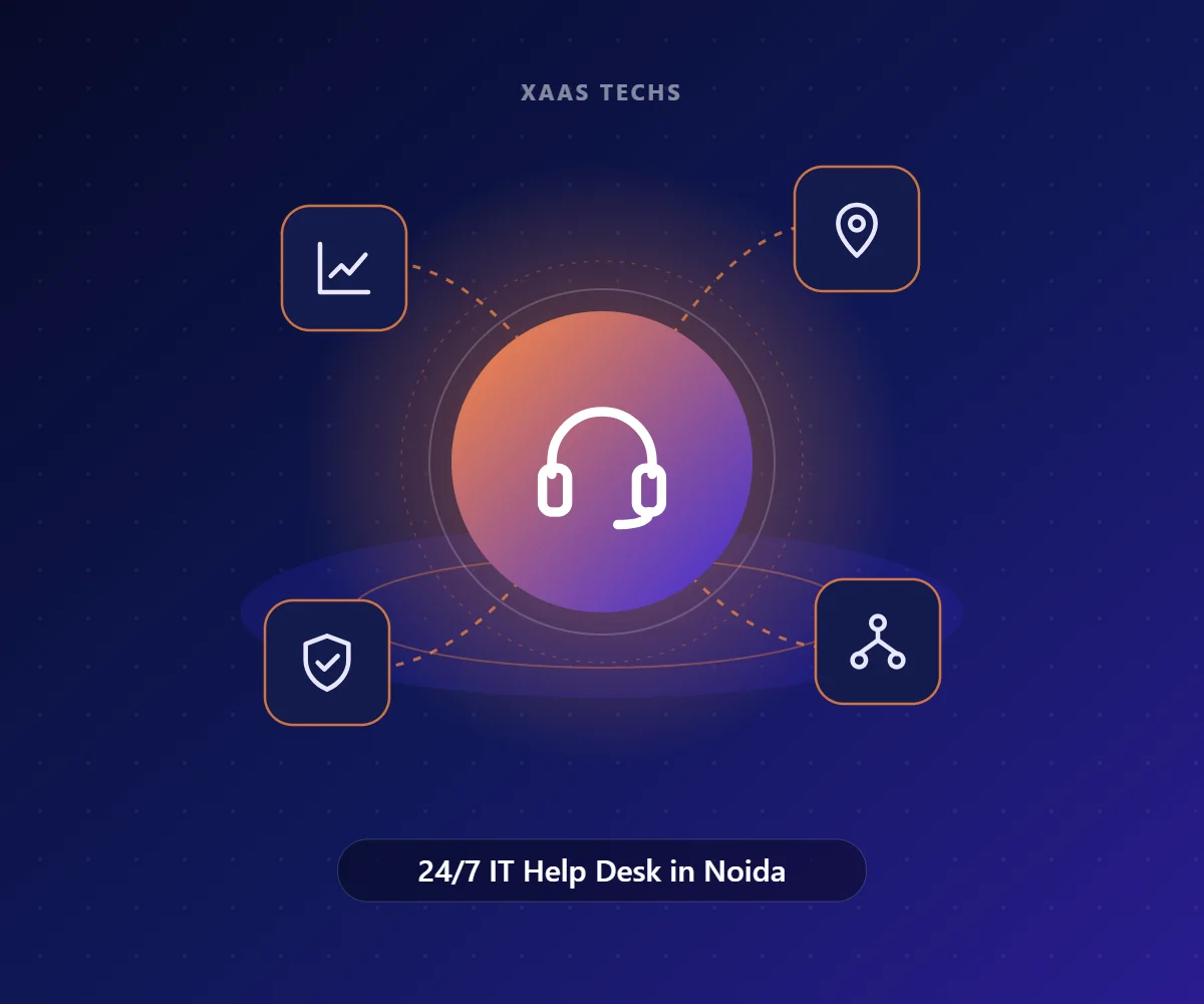 24/7 IT Help Desk in Noida – IT Support in Noida by Xaas Techs