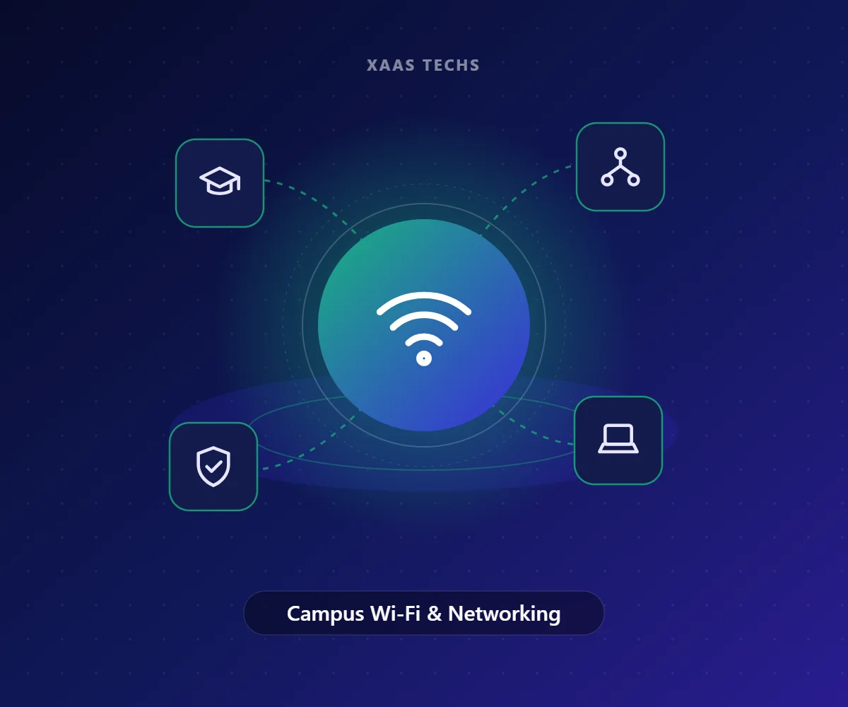Campus Wi-Fi & Networking – IT for Schools & Colleges by Xaas Techs