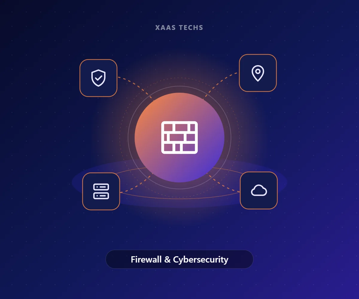 Firewall & Cybersecurity – IT Support in Karnal by Xaas Techs