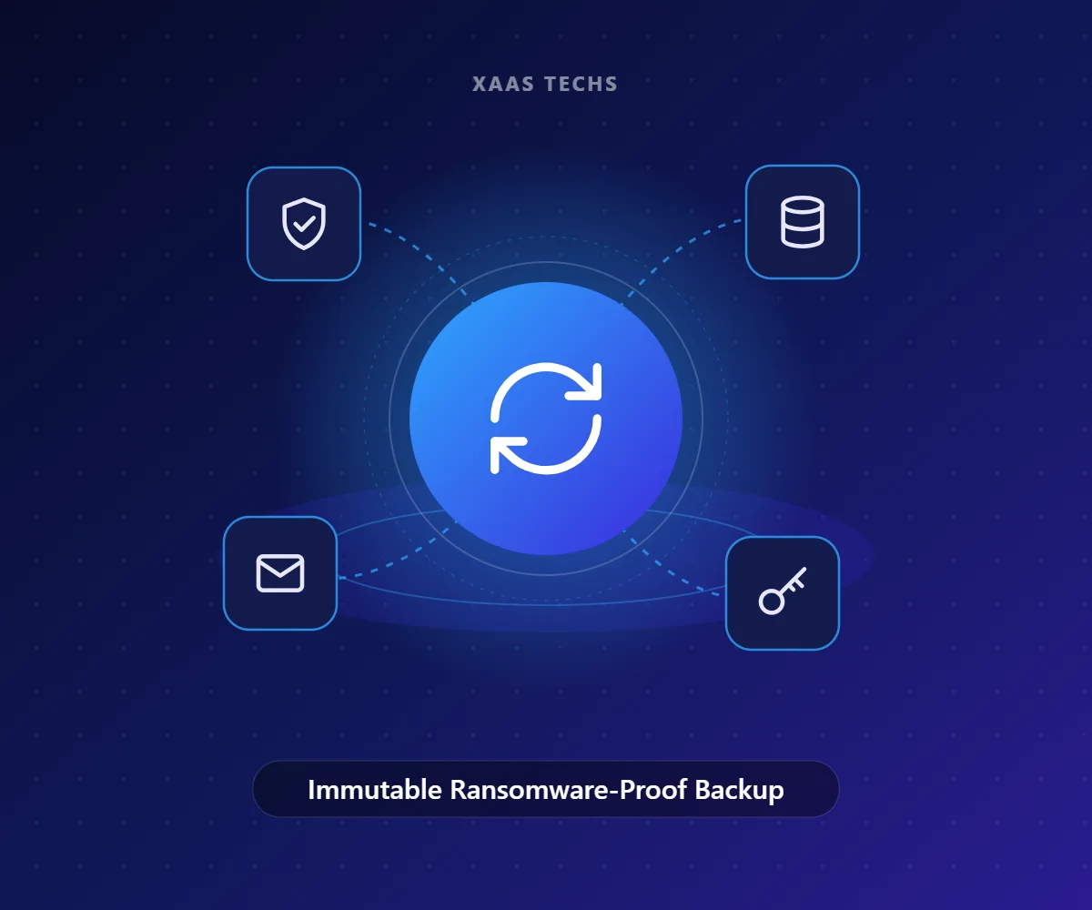 Immutable Ransomware-Proof Backup – Data Backup & Disaster Recovery by Xaas Techs