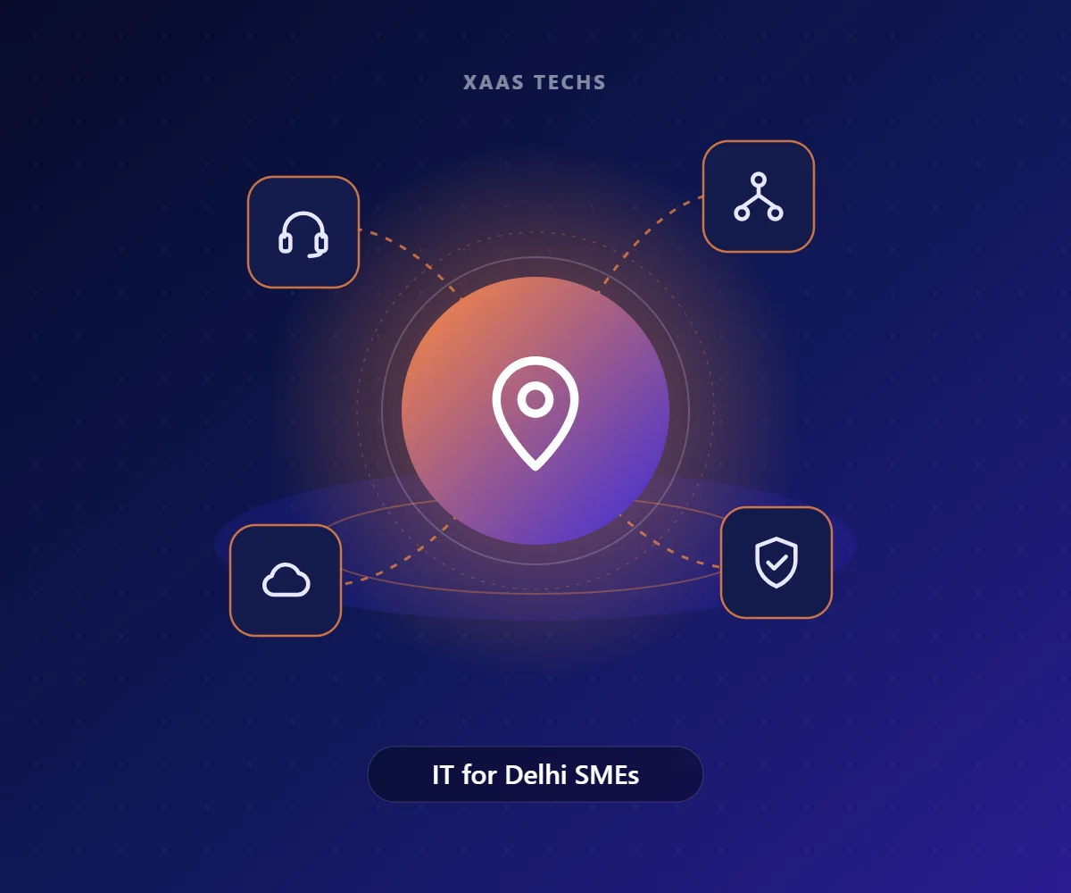 IT for Delhi SMEs – Managed IT Services in Delhi by Xaas Techs