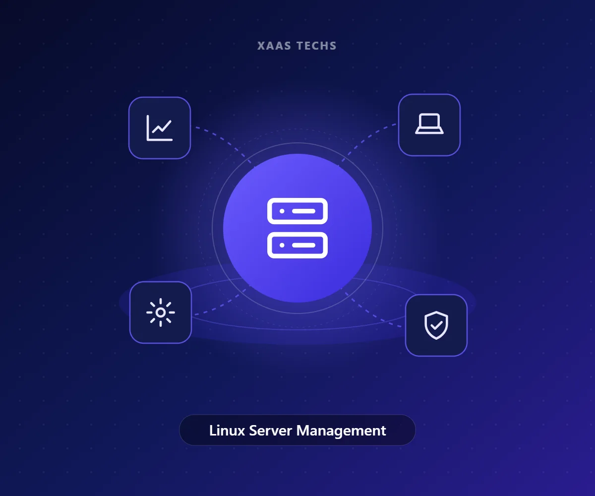 Linux Server Management – Server Management & Monitoring by Xaas Techs