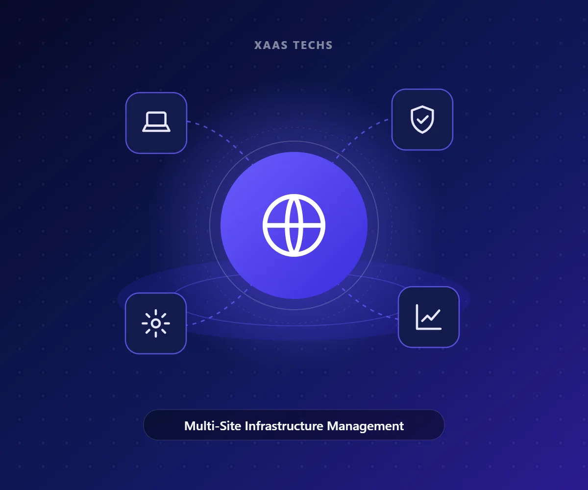 Multi-Site Infrastructure Management – Remote Infrastructure Management by Xaas Techs