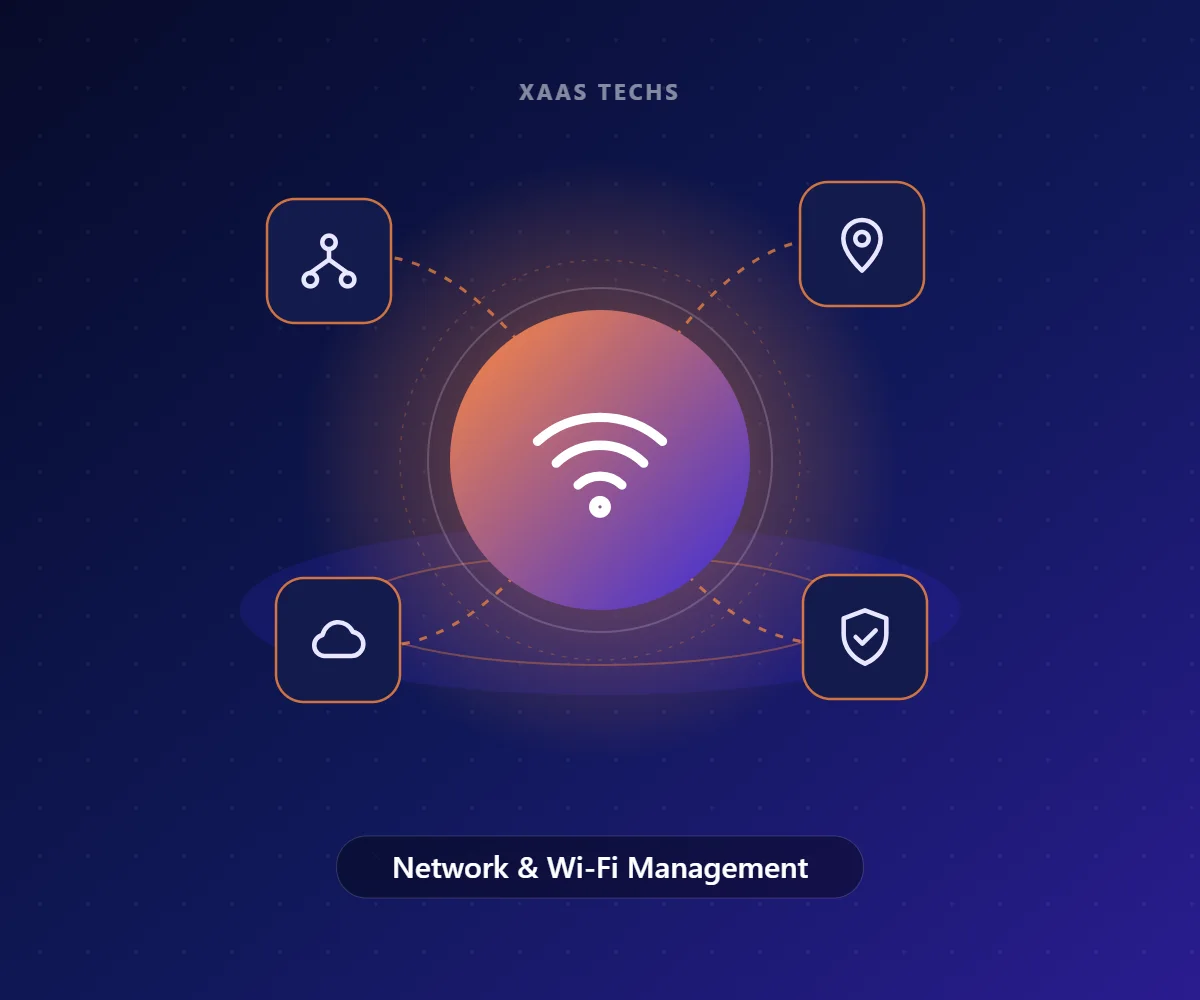 Network & Wi-Fi Management – IT Support in Karnal by Xaas Techs