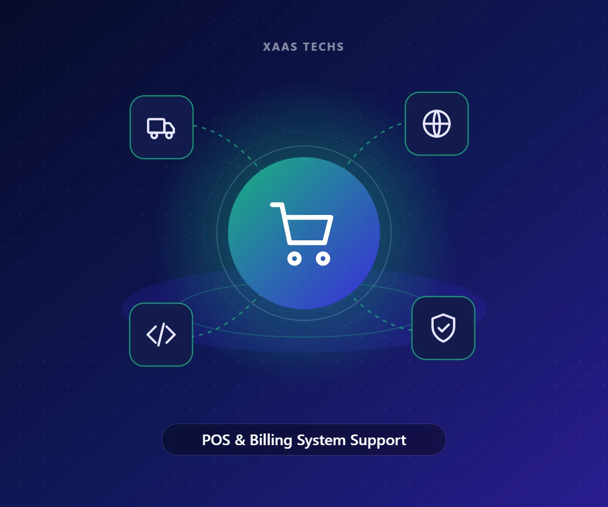 POS & Billing System Support – IT for Retail & Logistics by Xaas Techs