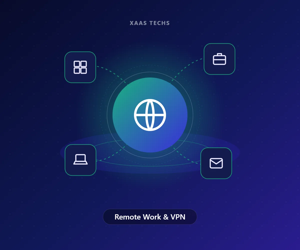 Remote Work & VPN – IT for CA, Law & Corporate Offices by Xaas Techs