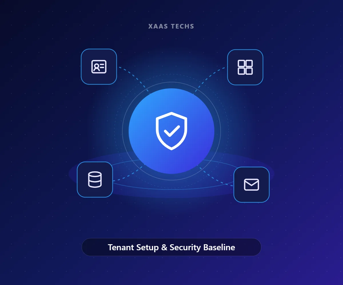 Tenant Setup & Security Baseline – Microsoft 365 Licensing & Management by Xaas Techs