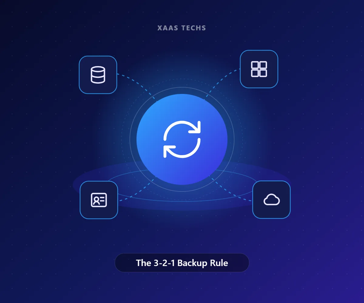 The 3-2-1 Backup Rule – Data Backup & Disaster Recovery by Xaas Techs