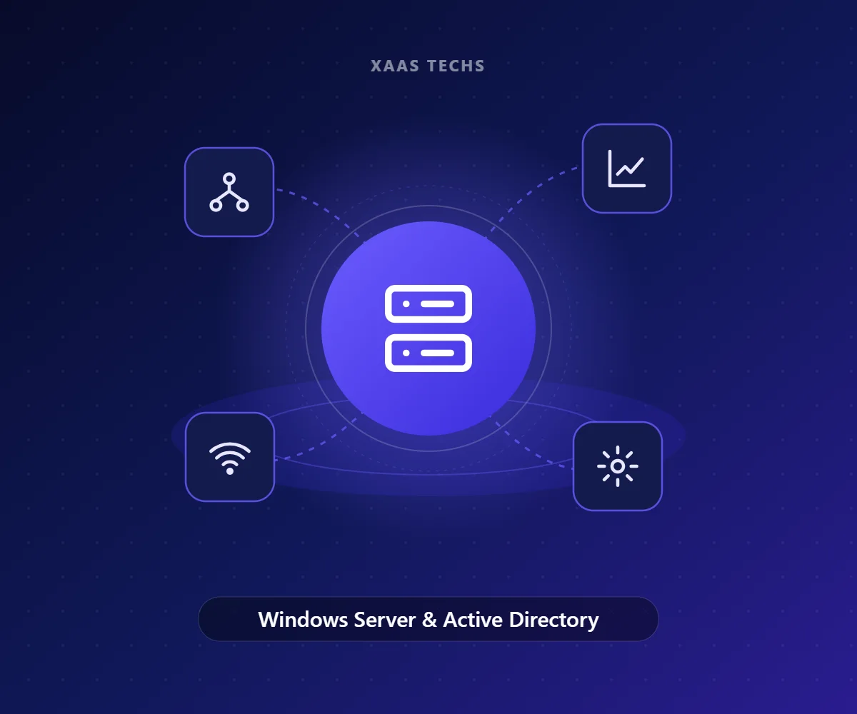 Windows Server & Active Directory – Managed IT Support & Networking by Xaas Techs